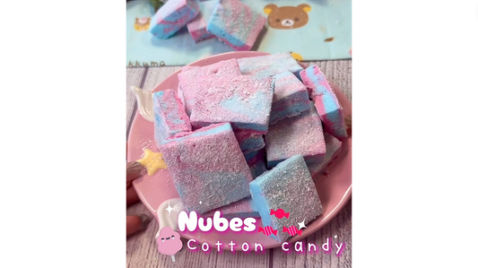 🌸 Nubes de Algodón de Azúcar Caseras 🩷🍬