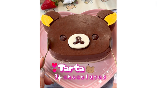 🍫 Tarta de Tres Chocolates: Un Clásico Sin Horno 💖