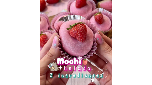Mochi Helado con Solo 2 Ingredientes: Una Receta Fácil y Deliciosa 🍦🍡