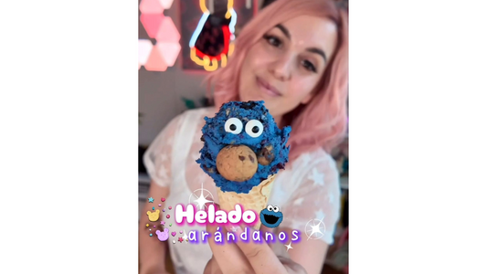 Helado de Arándanos: ¡Una Delicia Fácil, Refrescante y Sin Heladera! 🍦
