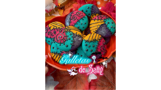 🖤 Galletas de Sally: Una Receta Temática Inspirada en Halloween 🪻