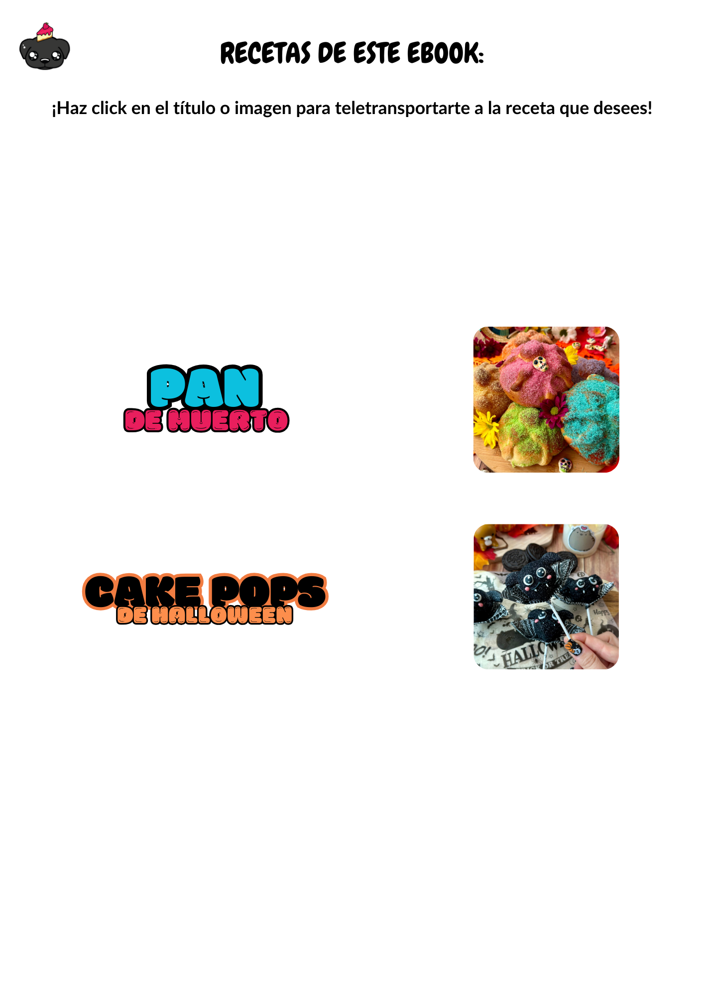 Ebook Sabores Encantados Recetas de Otoño y Halloween